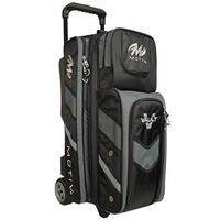 Motiv Vault 3 Ball Roller Covert Black Bowling Bag