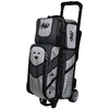 Motiv Vault 3 Ball Triple Roller Silver Bowling Bag