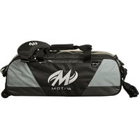 Motiv Ballistix 3 Ball Tote Covert Black Bowling Bag - BowlersParadise.com