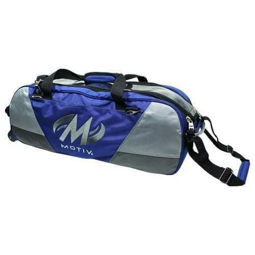 Motiv Ballistix 3 ball Tote Blue Bowling Bag - BowlersParadise.com
