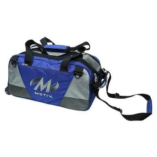 Motiv Ballistix Double Tote Blue Bowling Bag - BowlersParadise.com