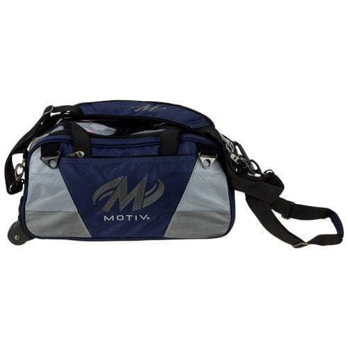 Motiv Ballistix Double Tote Navy Bowling Bag - BowlersParadise.com