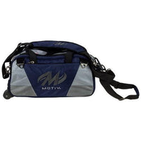 Motiv Ballistix Double Tote Navy Bowling Bag - BowlersParadise.com