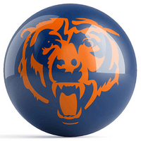 NFL Team Logo Chicago Bears Bowling Ball