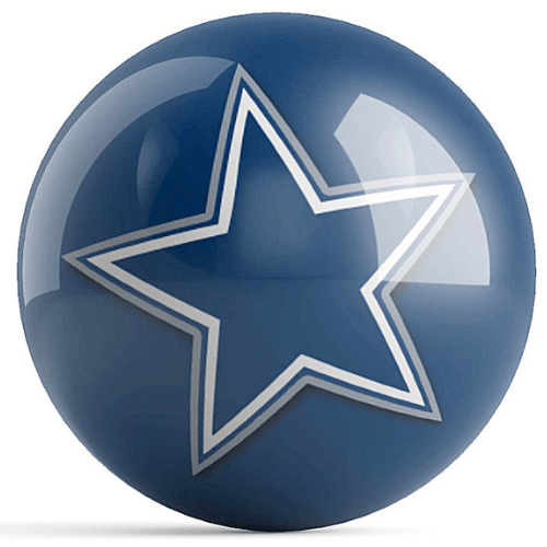NFL Team Logo Dallas Cowboys Bowling Ball