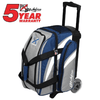 KR Strikeforce Cruiser Smooth 2 Ball Roller Grey/Navy Bowling Bag - BowlersParadise.com