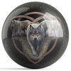 Ontheballbowling Wolf Trio/Night Forest Bowling Ball By Anne Stokes - BowlersParadise.com