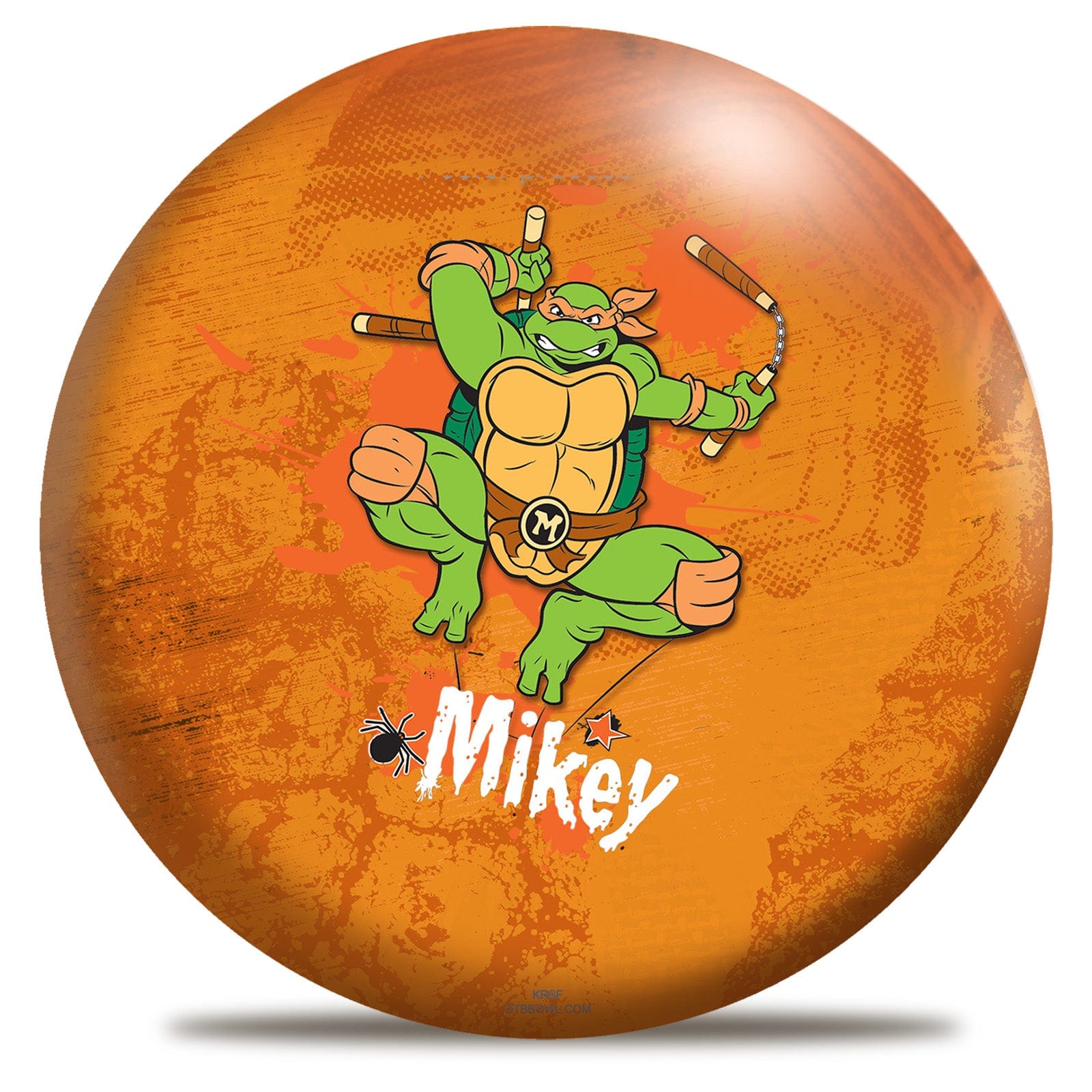 OnTheBallBowling Teenage Mutant Ninja Turtles Michelangelo Bowling Ball