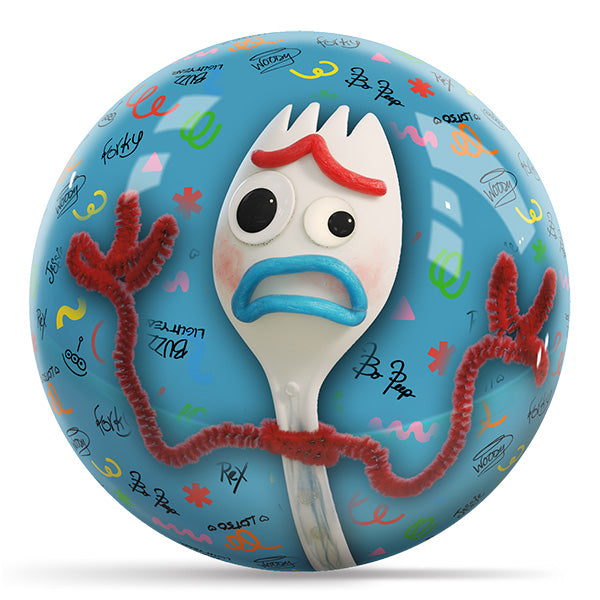 OnTheBallBowling Toy Story – Forky Bowling Ball