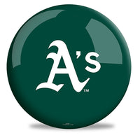 OnTheBallBowling MLB Athletics (A's) Bowling Ball