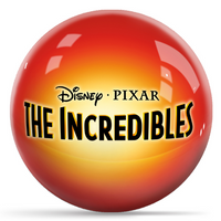 OnTheBallBowling Disney The Incredibles Characters Bowling Ball