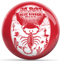 OnTheBallBowling Pabst Scorpion Red With White Logo Bowling Ball