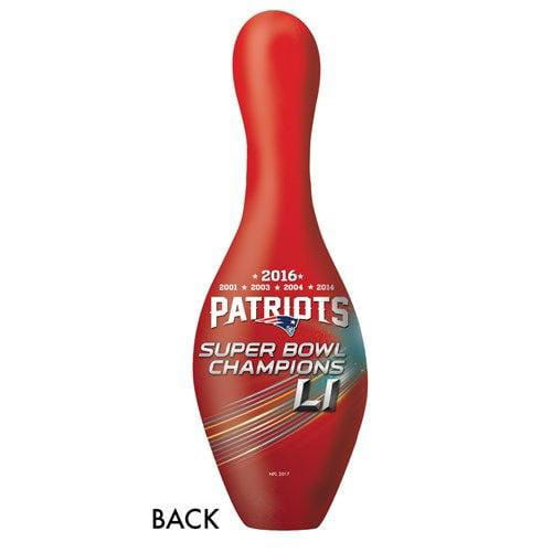 OnTheBallBowling 2017 Super Bowl 51 Champions Patriots Bowling Pin - BowlersParadise.com