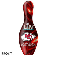 OnTheBallBowling 2020 Super Bowl 54 Champions Kansas City Chiefs Red Bowling Pin - BowlersParadise.com