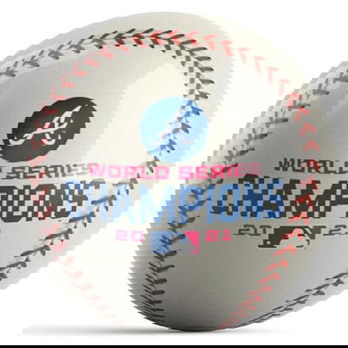 OnTheBallBowling 2021 World Series Champion Atlanta Braves Bowling Ball - BowlersParadise.com