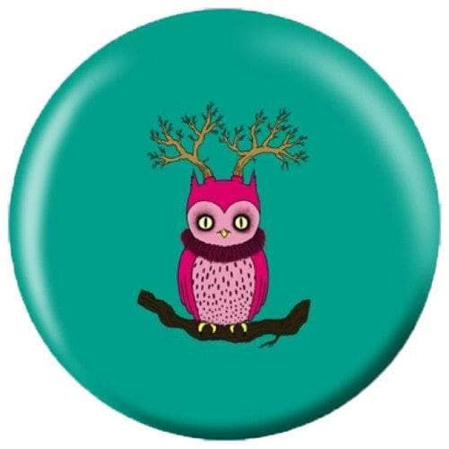 OnTheBallBowling Angel Szafranko Design Weird Owl Bowling Ball - BowlersParadise.com