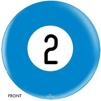 OnTheBallBowling Billiards Bowling Ball Blue 2 Ball - BowlersParadise.com