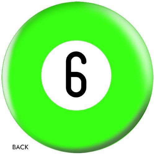 OnTheBallBowling Billiards Bowling Ball Green 6 Ball - BowlersParadise.com