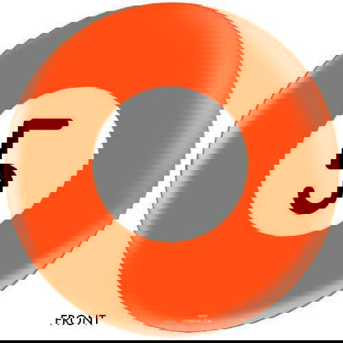 OnTheBallBowling Billiards Bowling Ball Orange 5 Ball - BowlersParadise.com