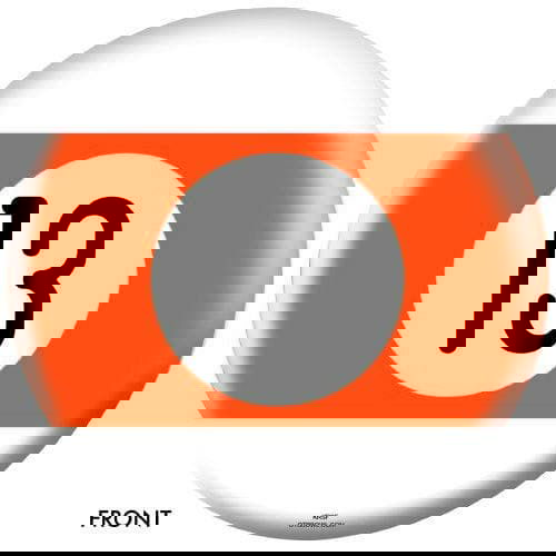 OnTheBallBowling Billiards Bowling Ball Orange Stripe 13 Ball - BowlersParadise.com