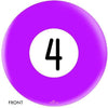 OnTheBallBowling Billiards Bowling Ball Purple 4 Ball - BowlersParadise.com
