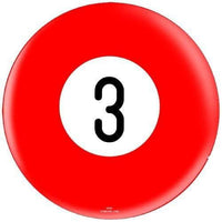 OnTheBallBowling Billiards Bowling Ball Red 3 Ball - BowlersParadise.com
