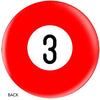 OnTheBallBowling Billiards Bowling Ball Red 3 Ball - BowlersParadise.com