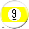 OnTheBallBowling Billiards Bowling Ball Yellow Stripe 9 Ball - BowlersParadise.com