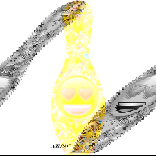 OnTheBallBowling Bowling Emoji Who Loves Ya Bowling Pin - BowlersParadise.com