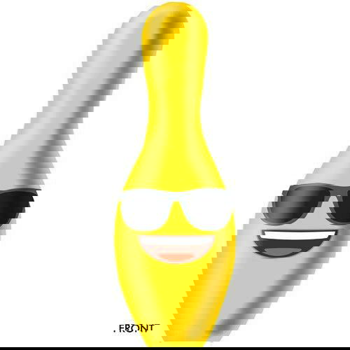 OnTheBallBowling Bowling Emoji Yellow Faces Bowling Pin - BowlersParadise.com
