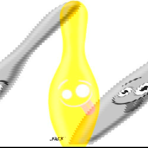 OnTheBallBowling Bowling Emoji Yellow Faces Bowling Pin - BowlersParadise.com
