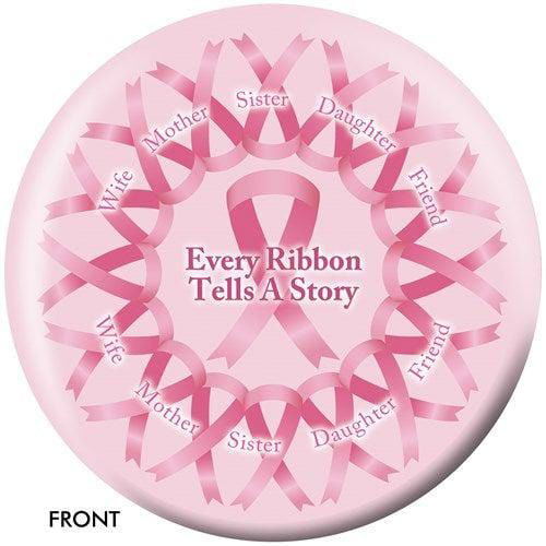 OnTheBallBowling Every Ribbon Tells A Story (Breast Cancer) Bowling Ba