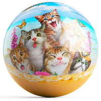 OnTheBallBowling Howard Robinson - Cats Selfie Bowling Ball - BowlersParadise.com