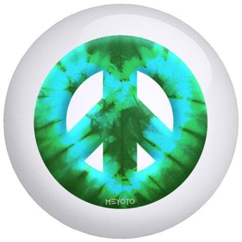 OnTheBallBowling Meyoto Green Heart Tie Dye Bowling Ball - BowlersParadise.com
