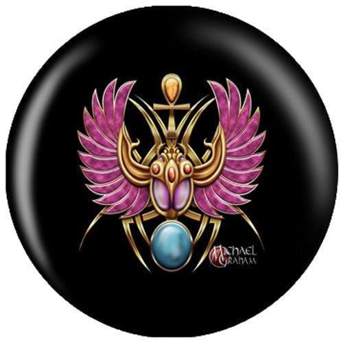 OnTheBallBowling Michael Graham Design Scarab Bowling Ball - BowlersParadise.com