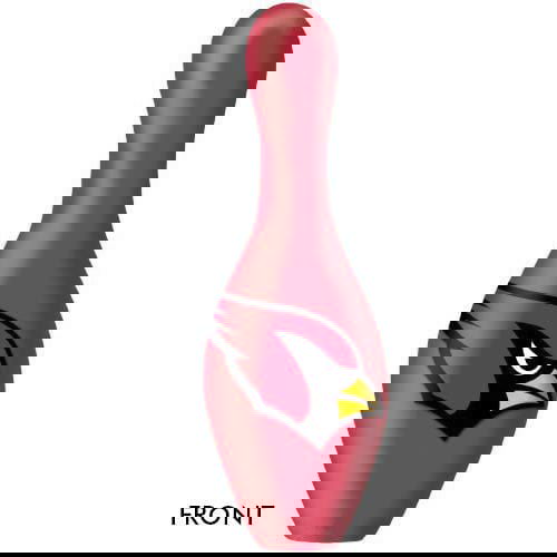 OnTheBallBowling NFL Logo Design Arizona Cardinals 2016 Bowling Pin - BowlersParadise.com