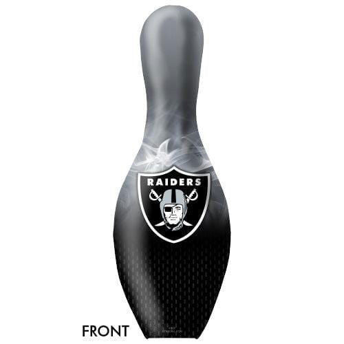 OnTheBallBowling NFL On Fire Las Vegas Raiders Bowling Pin - BowlersParadise.com