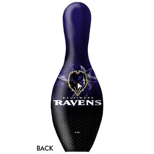 OnTheBallBowling NFL on Fire Baltimore Ravens Bowling Pin - BowlersParadise.com