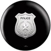 OnTheBallBowling Police Dept Shield Black Bowling Ball - BowlersParadise.com