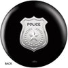 OnTheBallBowling Police Dept Shield Black Bowling Ball - BowlersParadise.com