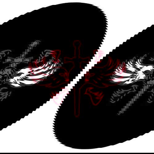 OnTheBallBowling Skull Dagger Bowling Ball - BowlersParadise.com