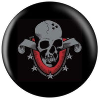 OnTheBallBowling Skull Shield Bowling Ball - BowlersParadise.com