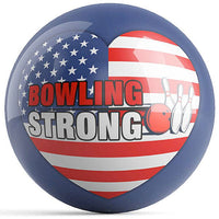 OnTheBallBowling Strong Heart Bowling Ball - BowlersParadise.com