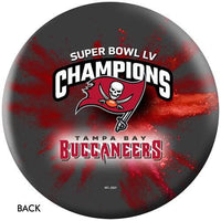 OnTheBallBowling Super Bowl 55 Champions Tampa Bay Buccaneers Bowling Ball - BowlersParadise.com
