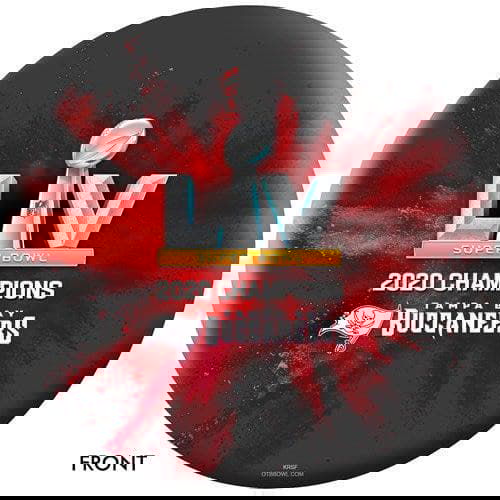 OnTheBallBowling Super Bowl 55 Champions Tampa Bay Buccaneers Bowling Ball - BowlersParadise.com