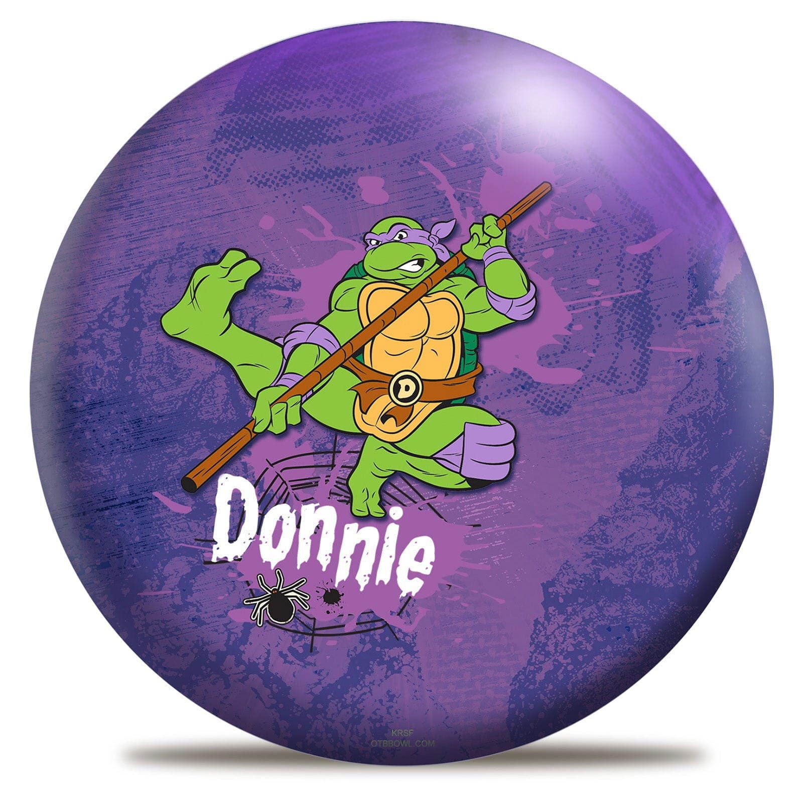OnTheBallBowling Teenage Mutant Ninja Turtles Donatello Bowling Ball - BowlersParadise.com