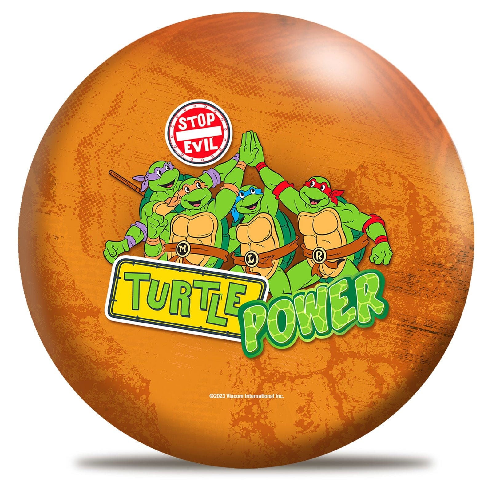 OnTheBallBowling Teenage Mutant Ninja Turtles Michelangelo Bowling Ball - BowlersParadise.com
