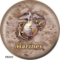 OnTheBallBowling U.S. Military Marines Iwo Jima Bowling Ball - BowlersParadise.com