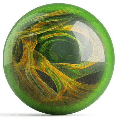 Ontheballbowling Nuclear Fission Bowling Ball by Stan Ragets