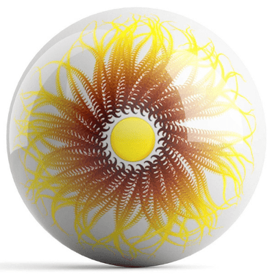 Ontheballbowling Sunflower Bowling Ball By Stan Ragets